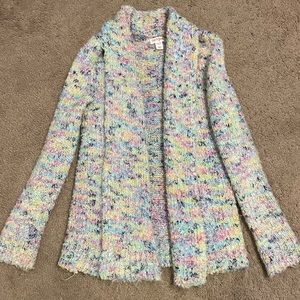 Cat & Jack Girls Sweater Cardigan. Size Medium 7/8.